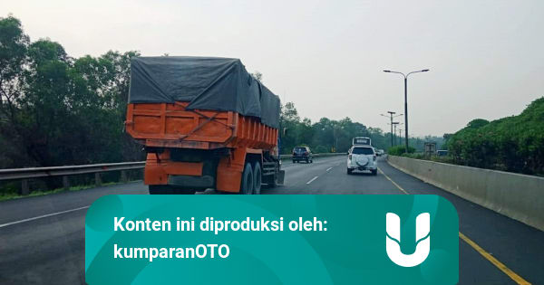 Masuk Tol, Kecepatan Truk Tak Boleh di Bawah 60 Km/jam
